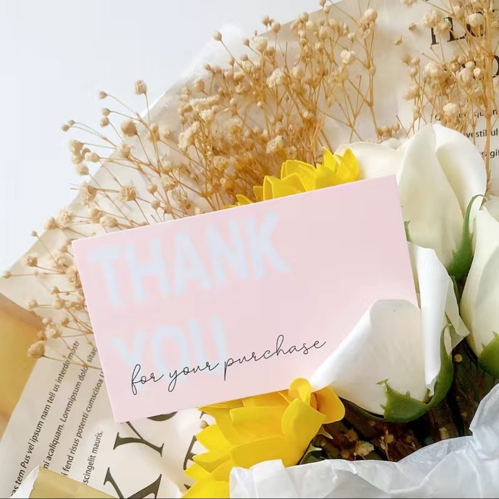 50 Thank You Cards